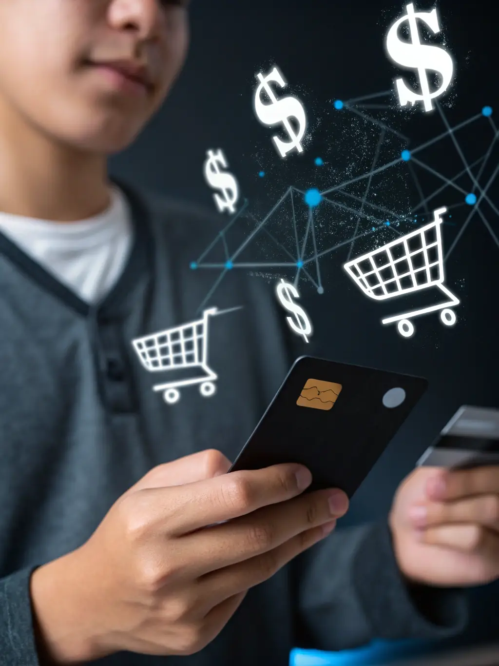 A visual representation of a refund process, perhaps showing money being transferred back to a customer's account with a clear and reassuring design.